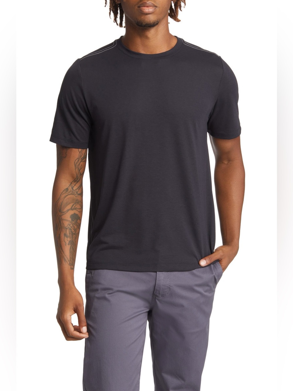 Vuori Men’s Shirt Current Tech Tee Hansen Surfboard